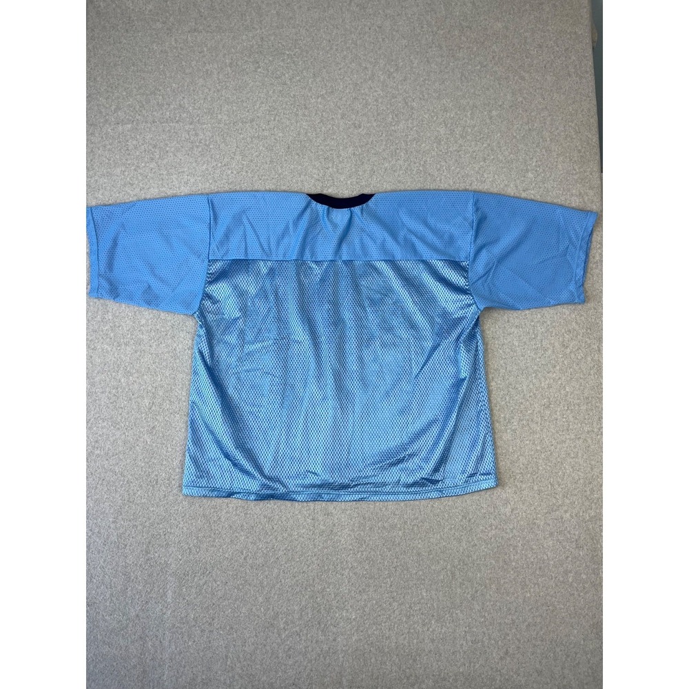 Vtg University Of North Carolina Tar Heels Football Jersey Mens XL Blue Mesh USA - Picture 8 of 9